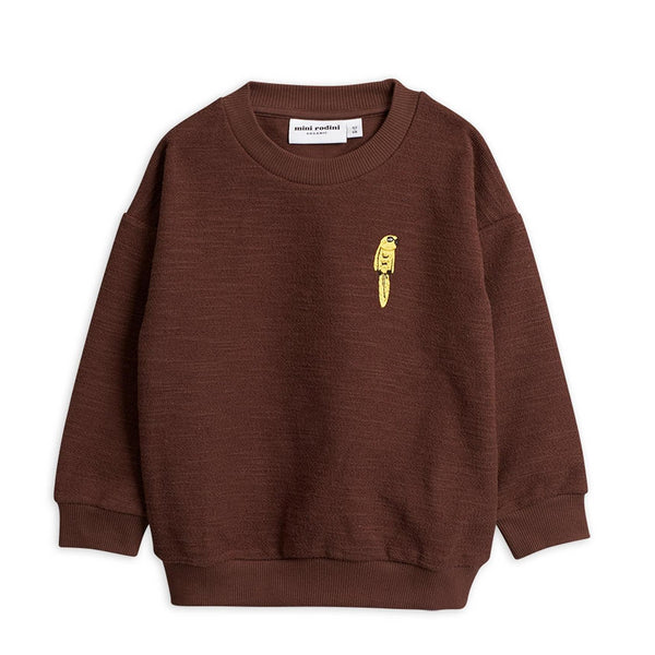 Parrot Embroidered Sweatshirt