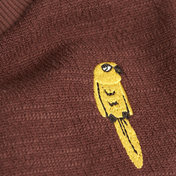 Parrot Embroidered Sweatshirt