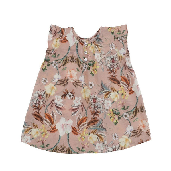 Summer Peach Baby Top (No. 838, Fabric No. 31)