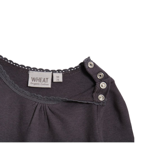 Rib Lace Long Sleeve Body