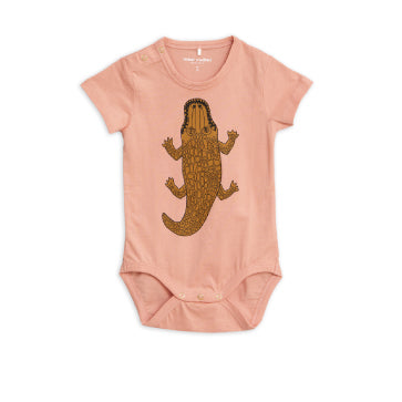 Crocodile Print Short Sleeve Body