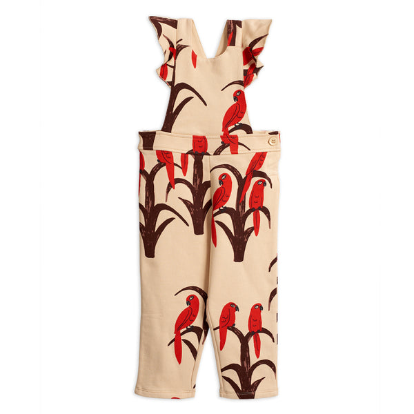 Parrot Frill Dungarees