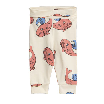Whale Newborn Leggings