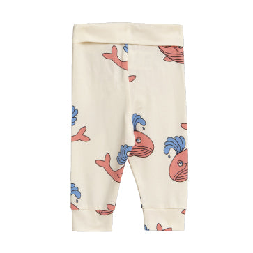 Whale Newborn Leggings