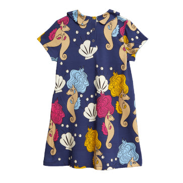 Seahorse Collar Dress