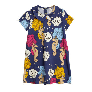 Seahorse Collar Dress