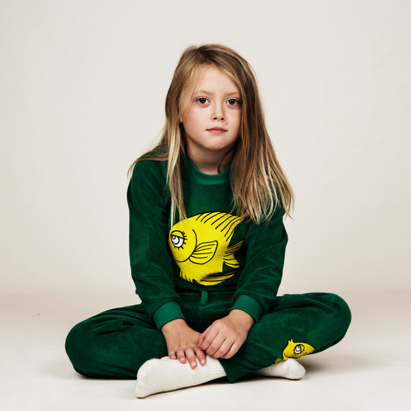 Fish Terry Sweatpants