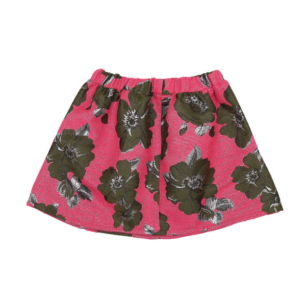 Pink Jacquard Skirt (No. 202, Fabric No. 22)