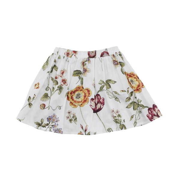 White Summer Skirt (No. 212, Fabric No. 20)