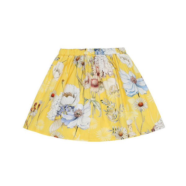 Yellow Flower Skirt (No. 202, Fabric No. 22)