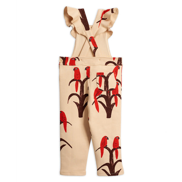 Parrot Frill Dungarees